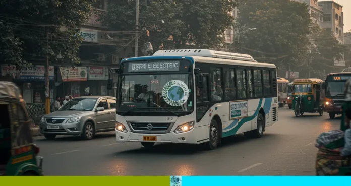 ঢাকার রাস্তায় নামছে ইলেকট্রিক বাস